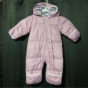 Columbia Snowsuit 3-6 Month Baby Girls - Light Purple - Like New